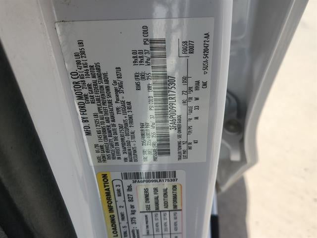 2020 Ford Fusion Titanium